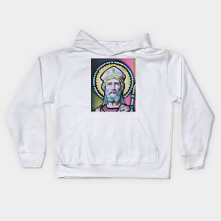 Anselm of Canterbury Portrait | Anselm of Canterbury Artwork 10 Kids Hoodie